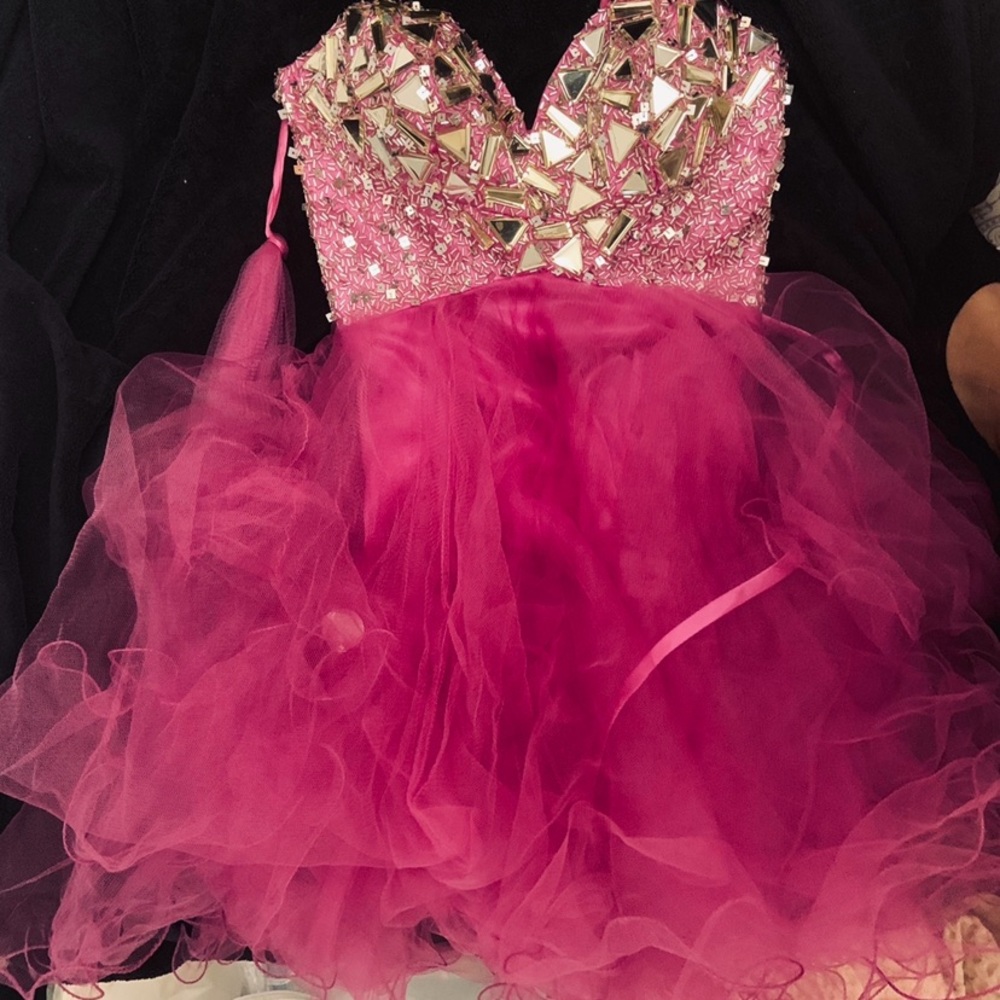 Pink  short dress